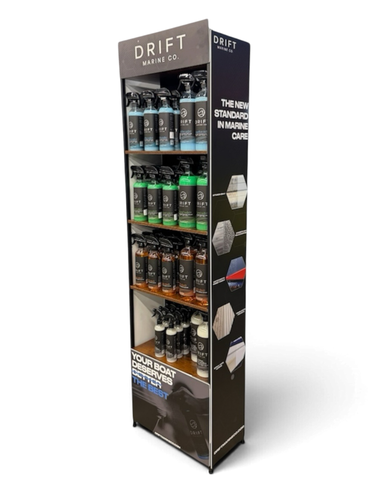Drift Marine Co. retail display